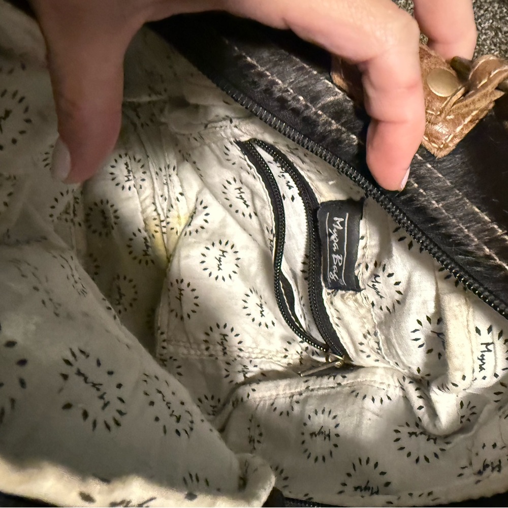 Myra Cowhide Leather Mini Backpack - image 4